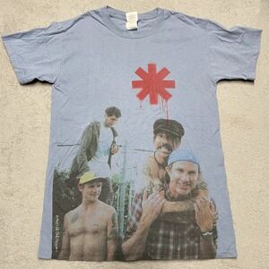 Red Hot Chili Peppers T Shirt Mens Small Graphic T Shirt Y2K I'm With You Band